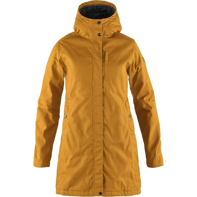 Fjällräven Kiruna Padded Parka Womens Acorn - Naisten takit - 7323450646738 - 1