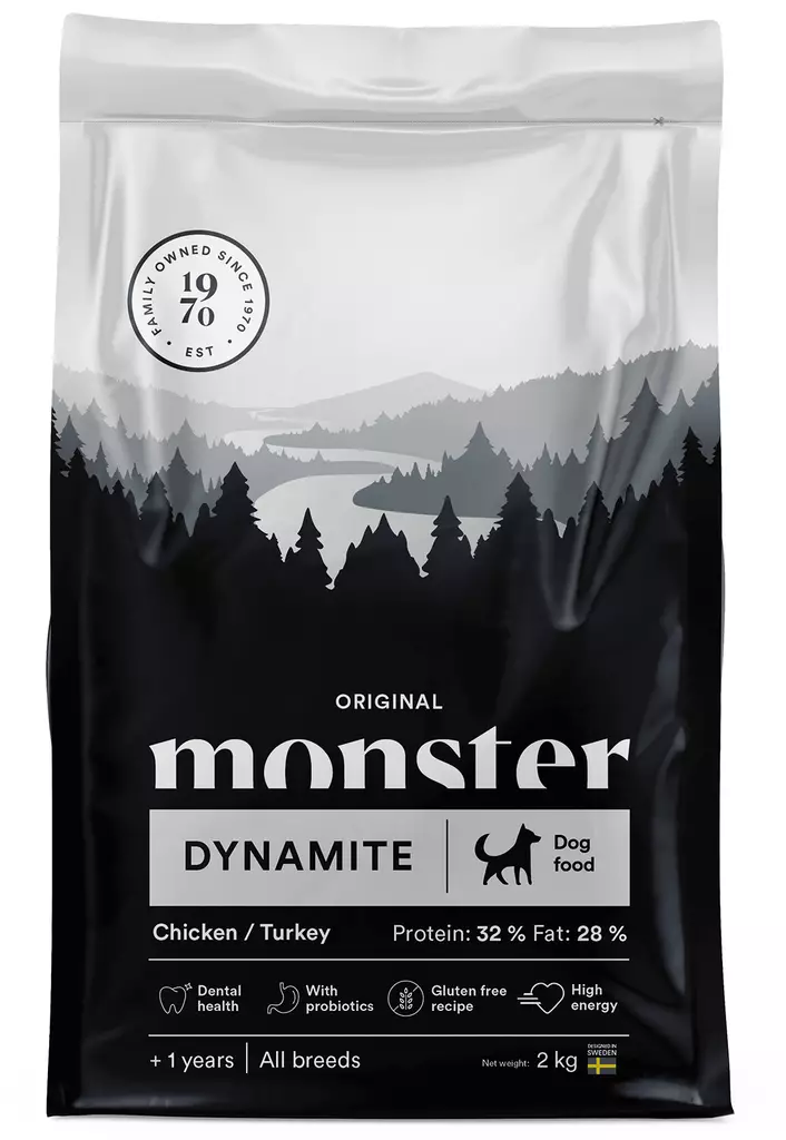 Monster Dog Original Dynamite - Koiran kuivaruoka - 7350040124628 - 1
