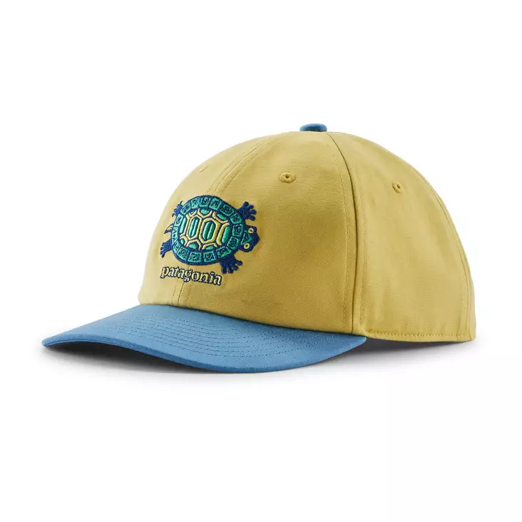Patagonia K' Funhoggers Hat Island Turtle Limestone Yellow - Lapset - 198077563938 - 1