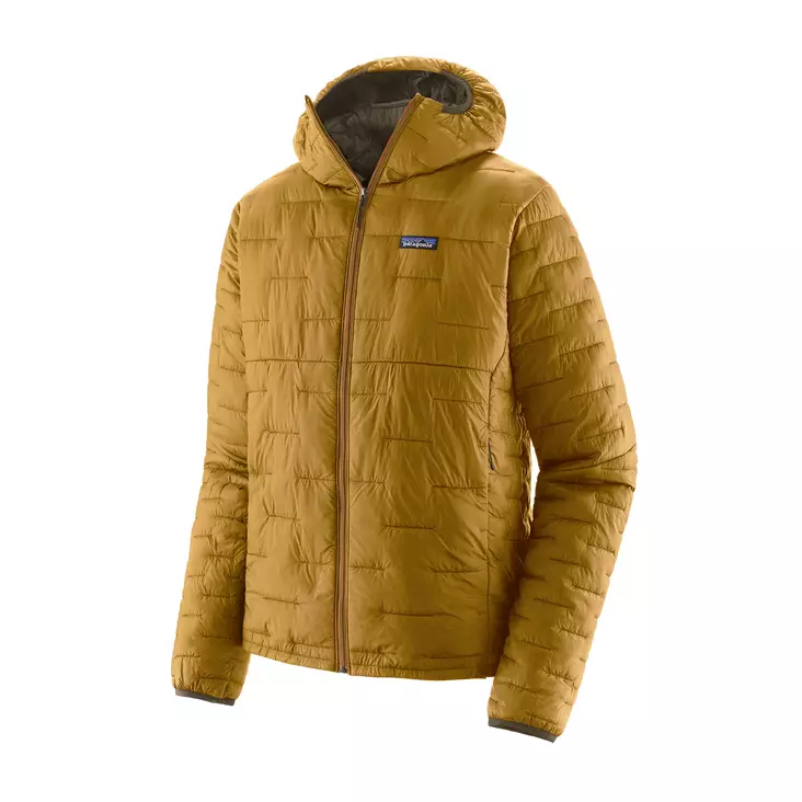 Patagonia Ms Micro Puff Hoody Cabin Gold - Untuva- ja välitakit - 195699351318 - 1