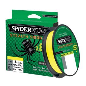 Spiderwire Stealth Smooth 8 Hi-Vis Yellow - Siimat - 022021663538 - 2