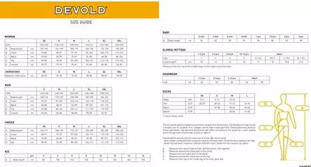 Devold Outdoor Merino Heavy Sock - Sukat - 7028567192399 - 2
