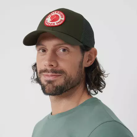 Fjällräven 1960 Logo Cap Deep Forrest - Päähineet - 7323450648459 - 2