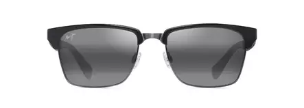 Maui Jim Kawika XL - Shiny Black Frame with Neutral Grey Lens - Aurinkolasit - 603429093709 - 2