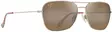 Maui Jim Naauao - Shiny Lt Gold Frame with HCL Bronze Lens - Aurinkolasit - 603429080129 - 1