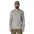 Patagonia M's Cap Cool Sun Hoody - Fitz Roy Trout Canyon Brown w/Shore Blue - Alus- ja väliasut - 198077756569 - 2