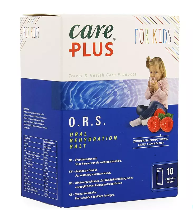 Care Plus Oral Rehydration Salt Kids - Muut retkeilyvarusteet - 8714024311029 - 1