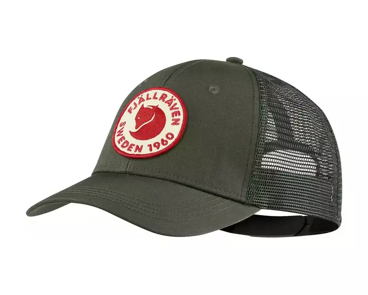 Fjällräven 1960 Logo Cap Deep Forre S/M - Päähineet - 7323450648459 - 1