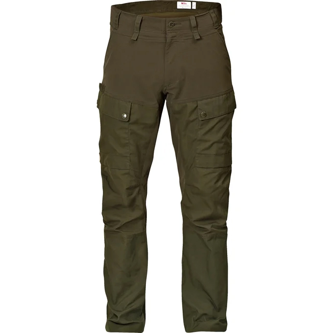 Fjällräven Lappland Hybrid Trousers Dark Olive - Retkeilyhousut - 7323450165239 - 1