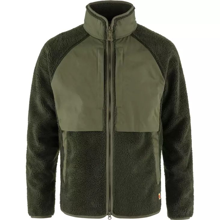 Fjällräven Vardag Pile Jacket M Deep Forest-Laurel Green - Retkeilytakit - 7323450913199 - 1