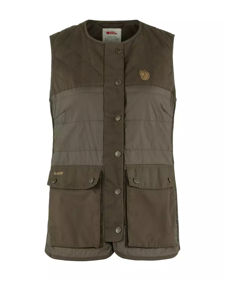 Fjällräven Womens Forest Wool Padded L - Naisten takit - 7323450788339 - 1