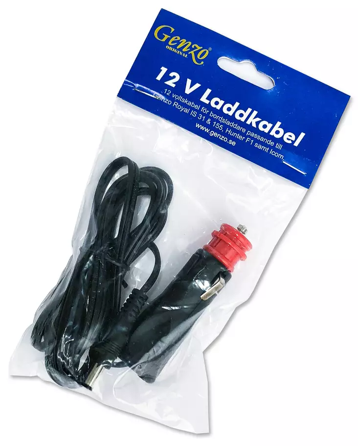 Genzo 12v Autolaturi BT/XT - VHF-puhelimet - 7350002693339 - 1