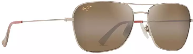 Maui Jim Naauao - Shiny Lt Gold Frame with HCL Bronze Lens - Aurinkolasit - 603429080129 - 1