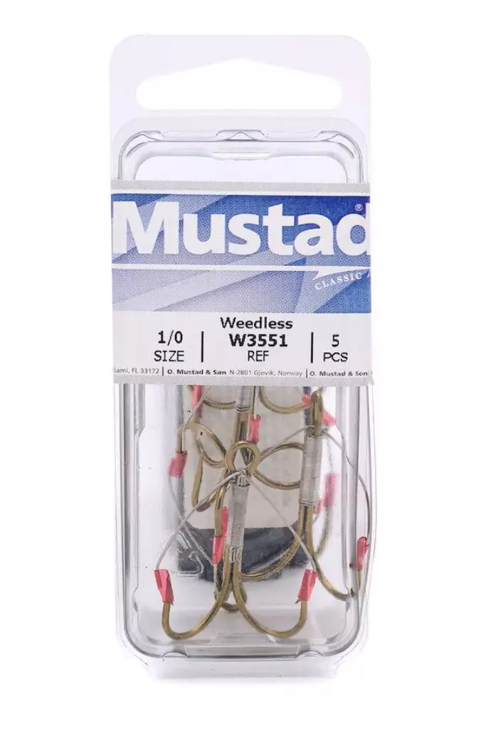 Mustad Classic W3551 - Koukut ja jigipäät - 7021560567379 - 1
