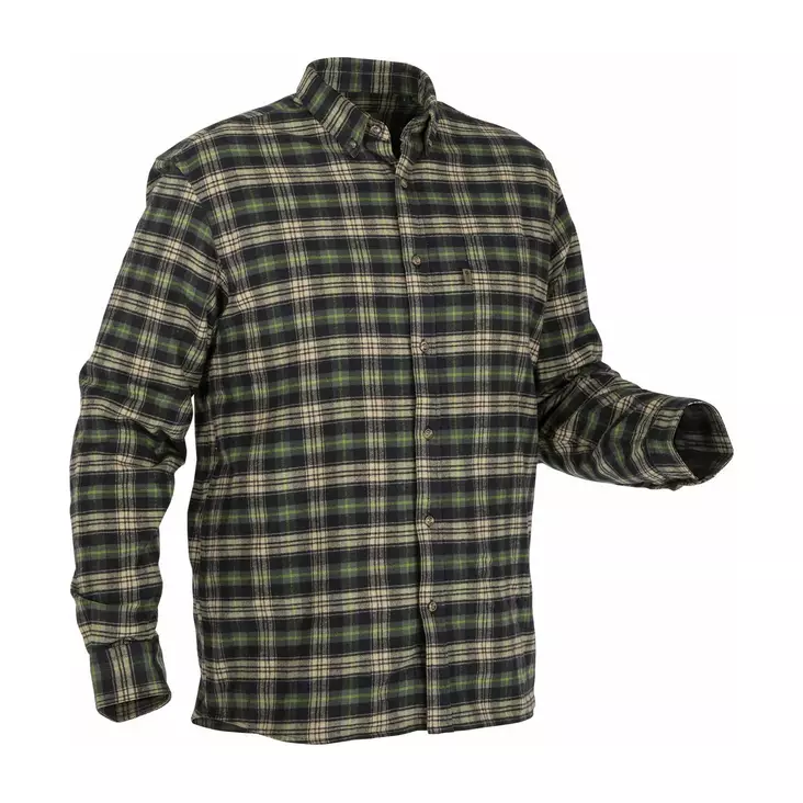Nordhunt Melmore Flannel Shirt #S Olive - Kauluspaidat ja flanellit - 1000000017939 - 1