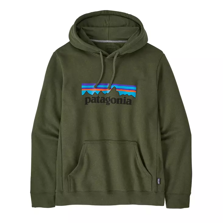 Patagonia P-6 Logo Uprisal Hoody Torrey Pine Green - Hupparit - 196924567429 - 1