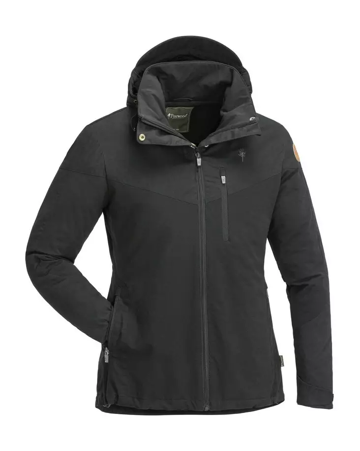 Pinewood Finnveden Hybrid W's Black #XXL - Naisten takit - 7331090323049 - 1