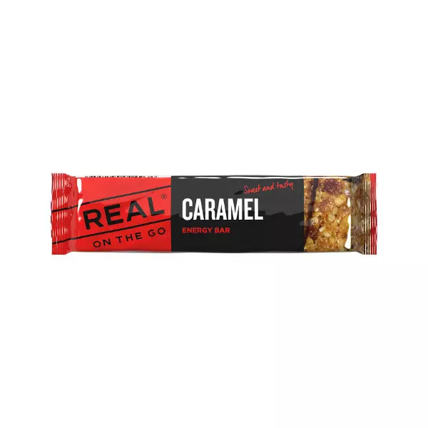 Real Turmat Caramel Energy Bar - Retkiruuat ja -keittimet - 7036480092559 - 1