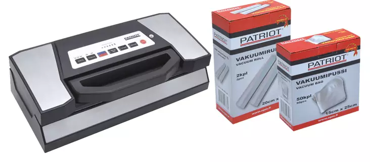 Patriot VAC-1 Vakuumikone Pakettitarjous - Retkiruuat ja -keittimet - RES6417512527378D - 1
