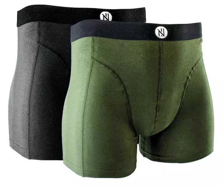 Nordhunt Underwear Green & Black - Alushousut - 22800M - 1