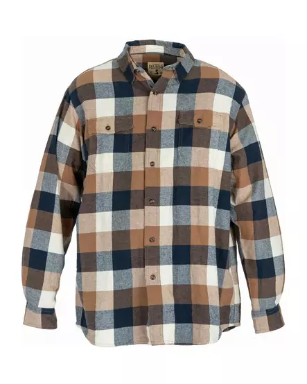 Nordhunt Denver Flannel Shirt S Camel - Kauluspaidat ja flanellit - NH23442-S - 1