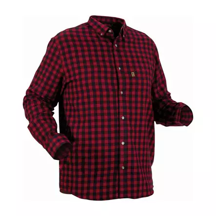 Nordhunt Sermen Flannel Shirt S Bor/Navy - Kauluspaidat ja flanellit - NH600224-248-S - 1