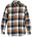 Nordhunt Denver Flannel Shirt Camel - Kauluspaidat ja flanellit - NH23442-S - 1