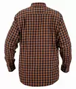 Nordhunt Sermen Flannel Shirt Navy / Tobacco Check - Kauluspaidat ja flanellit - NH600224-259-S - 3