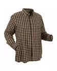 Nordhunt Sermen Flannel Shirt S Oli/Sa - Kauluspaidat ja flanellit - NH600224-276-S - 1
