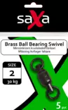 Saxa Brass Ball Bearing Swivel - Lukot ja leikarit - Brassballbs - 1
