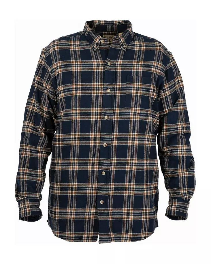 Nordhunt Ohio Flannel Shirt S Navy - Kauluspaidat ja flanellit - NH23443-S - 1