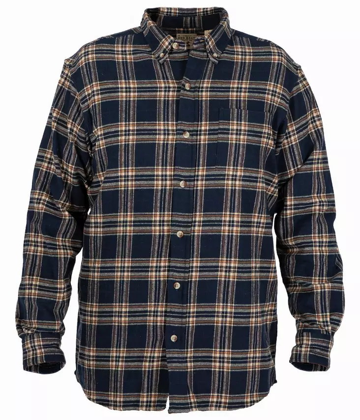 Nordhunt Ohio Flannel Shirt Navy - Kauluspaidat ja flanellit - NH23443-S - 1