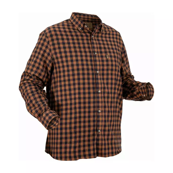 Nordhunt Sermen Flannel Shirt S Nav/To - Kauluspaidat ja flanellit - NH600224-259-S - 1